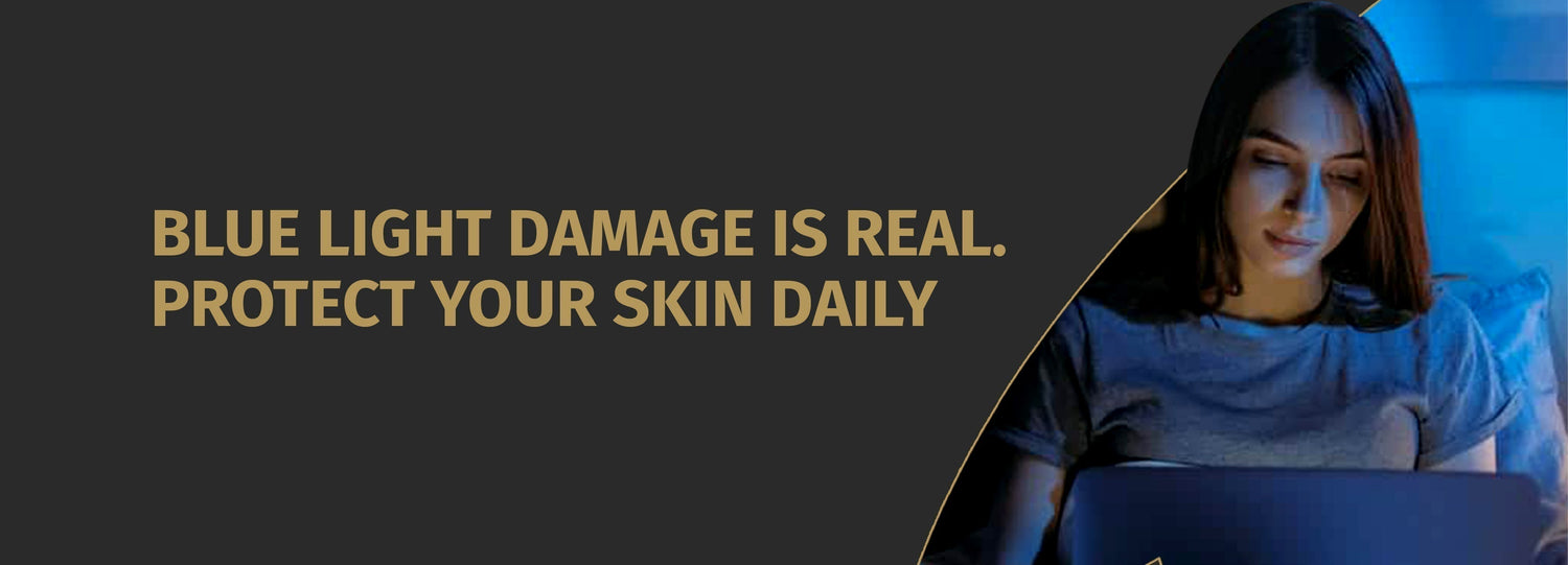 Blue Light Damage Is Real - Protect Your Skin Daily